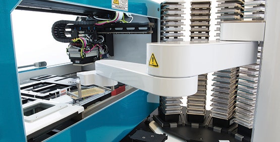 Automatización del laboratorio para cribado de clones de alto rendimiento