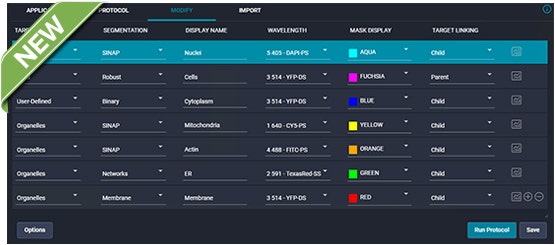 La aplicación Flexi-Protocol permite crear protocolos de análisis personalizados.