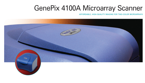 Escáner de micromatrices GenePix 4100A