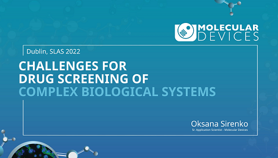 Challenges for drug screening of complex biological systems